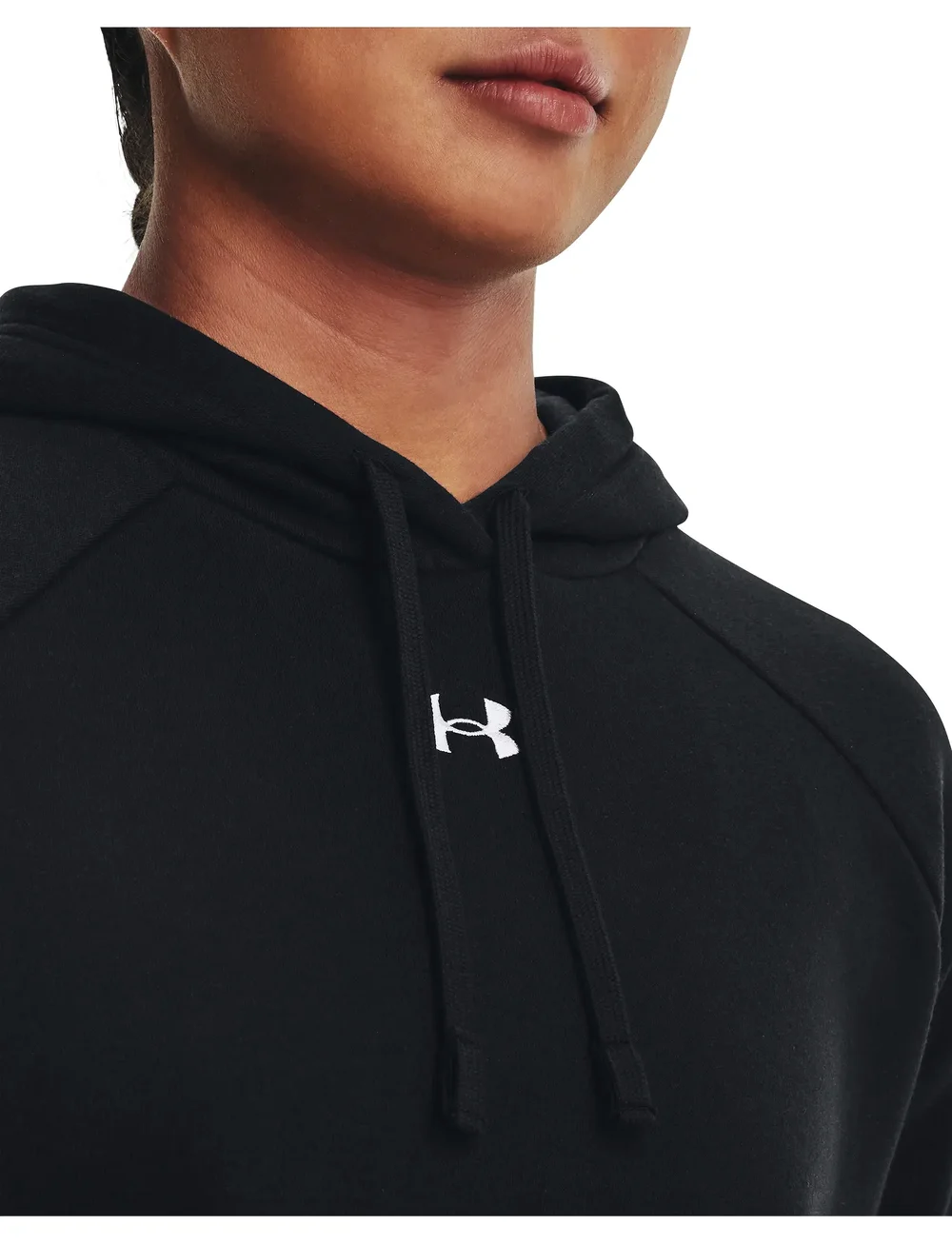 Under Armour - UA Rival Fleece Hoodie - huvtröjor - black - 5