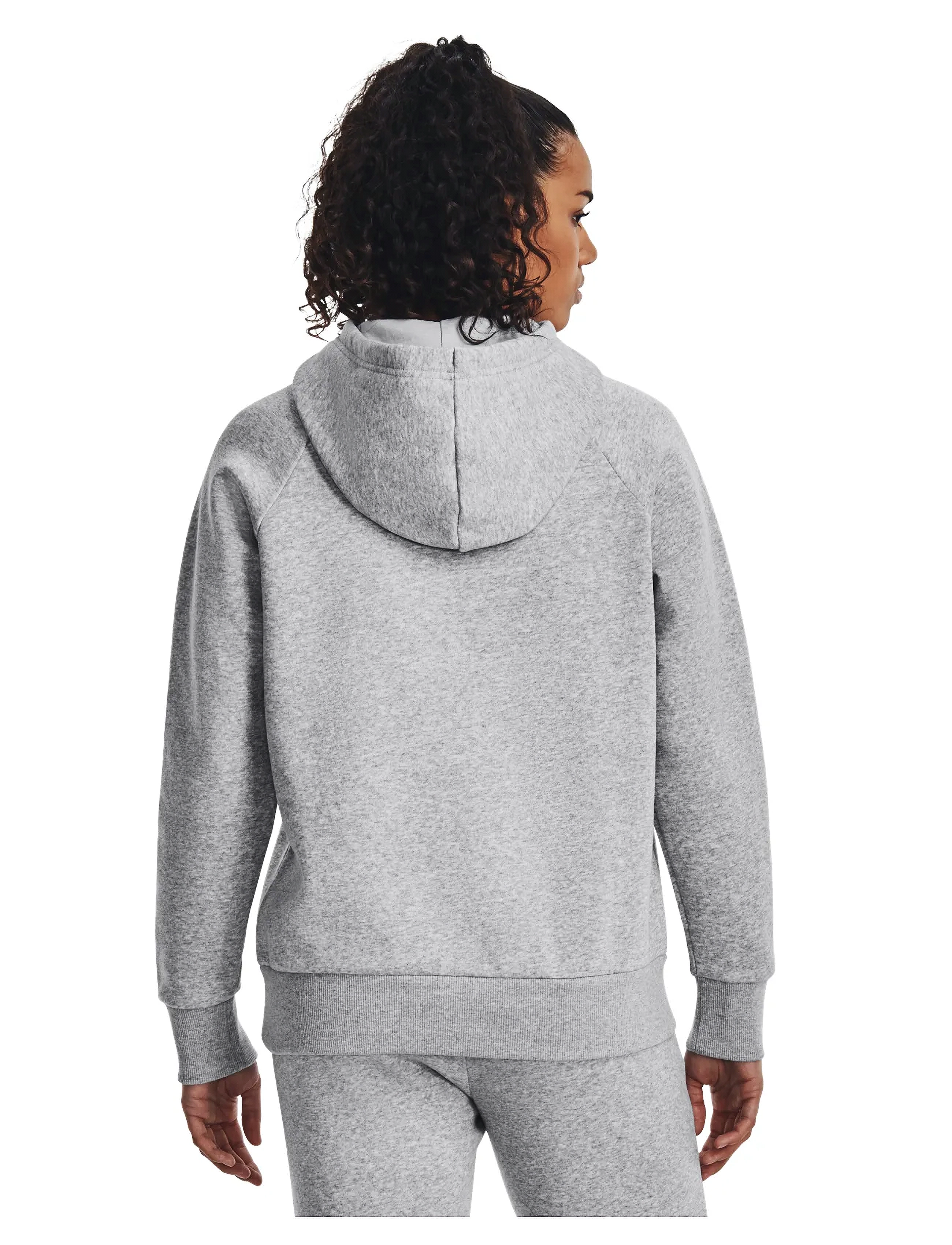 Under Armour - UA Rival Fleece Hoodie - mod gray light heather - 3