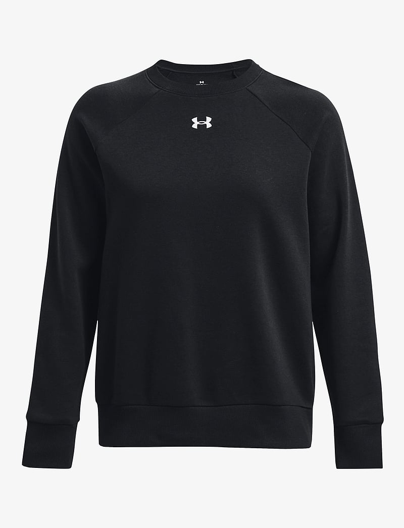 Under Armour - UA Rival Fleece Crew - oberteile - black - 1