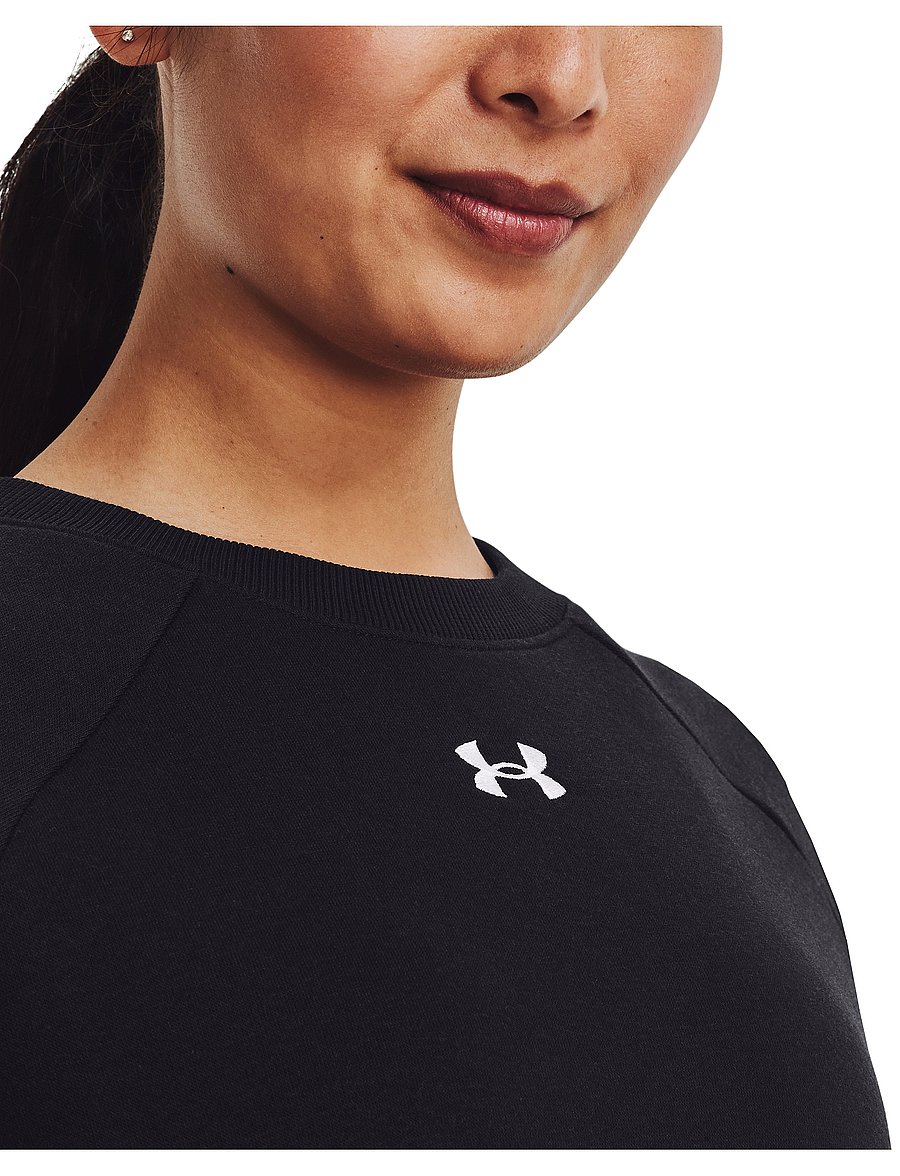 Under Armour - UA Rival Fleece Crew - sweatshirts - black - 5