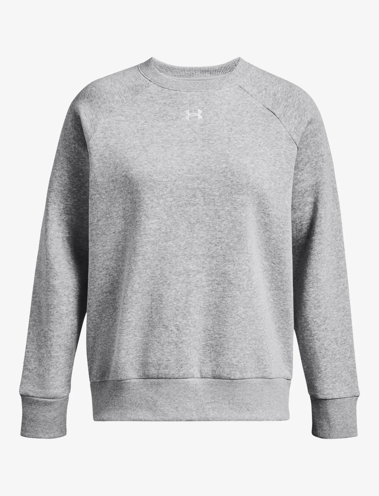 Under Armour - UA Rival Fleece Crew - sweatshirts - gray - 0