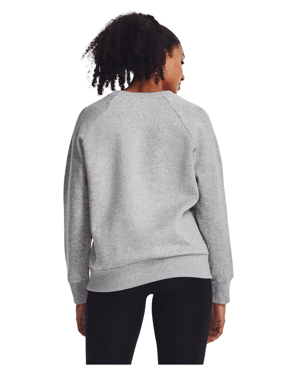 Under Armour - UA Rival Fleece Crew - Överdelar - mod gray light heather - 3