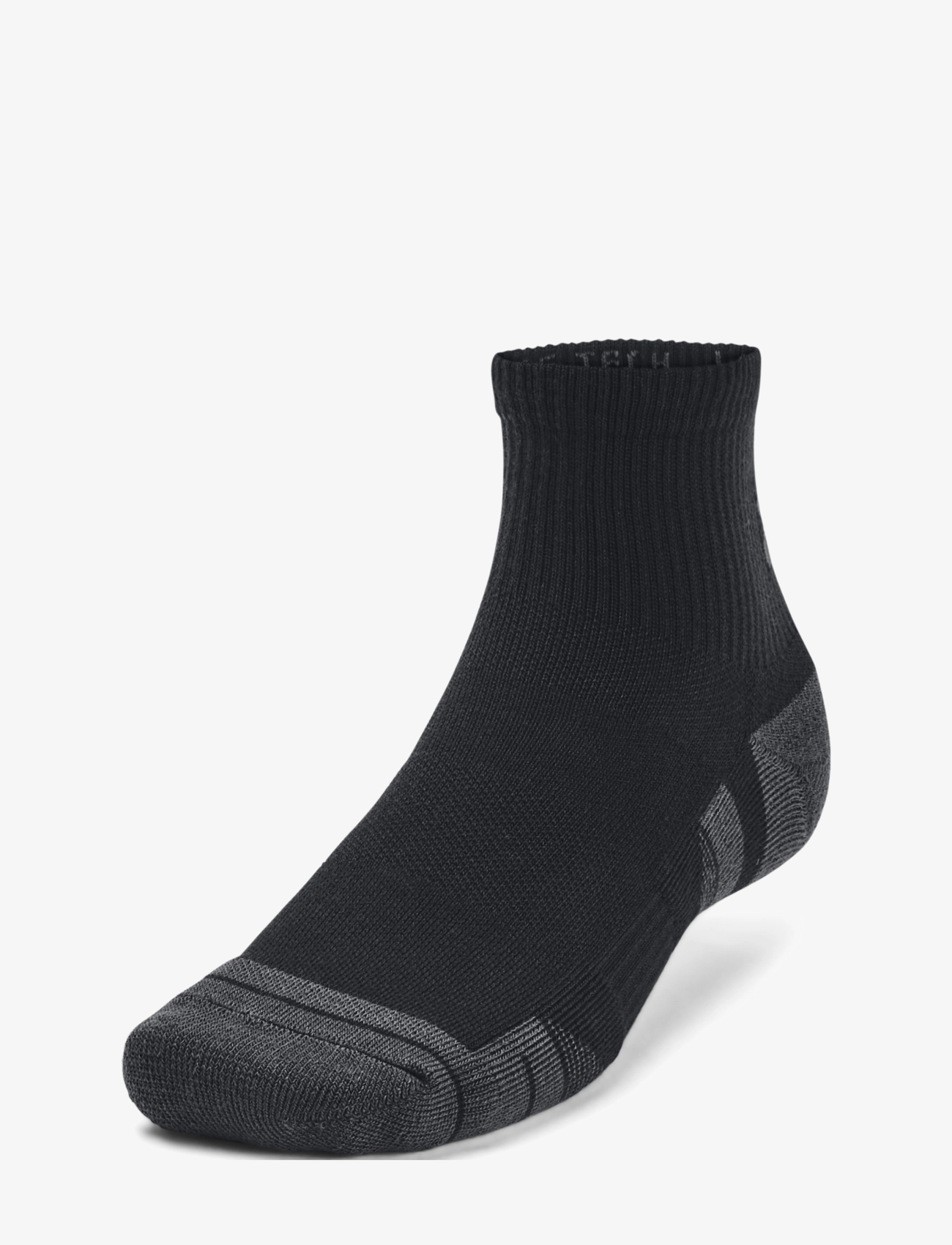 Under Armour - UA Performance Tech 3pk Qtr - sport socks - black - 1