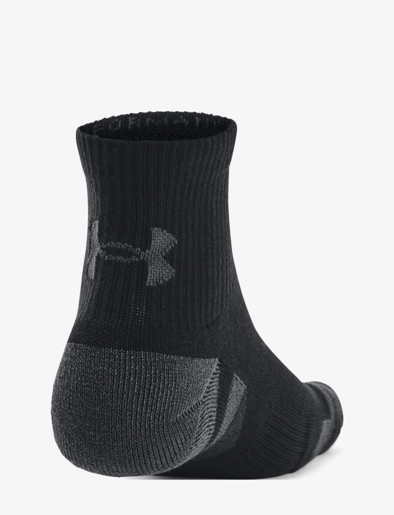Under Armour - UA Performance Tech 3pk Qtr - sport socks - black - 2