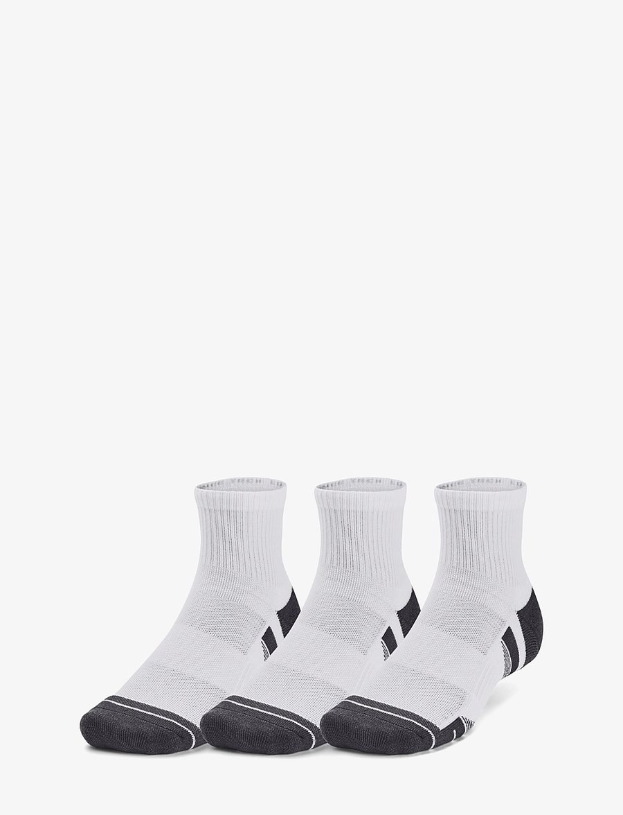 Under Armour - UA Performance Tech 3pk Qtr - strümpfe - white - 0
