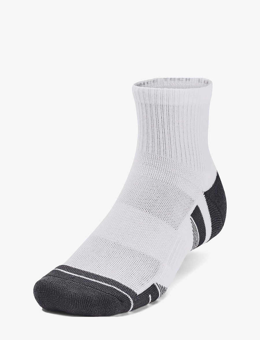 Under Armour - UA Performance Tech 3pk Qtr - strümpfe - white - 1