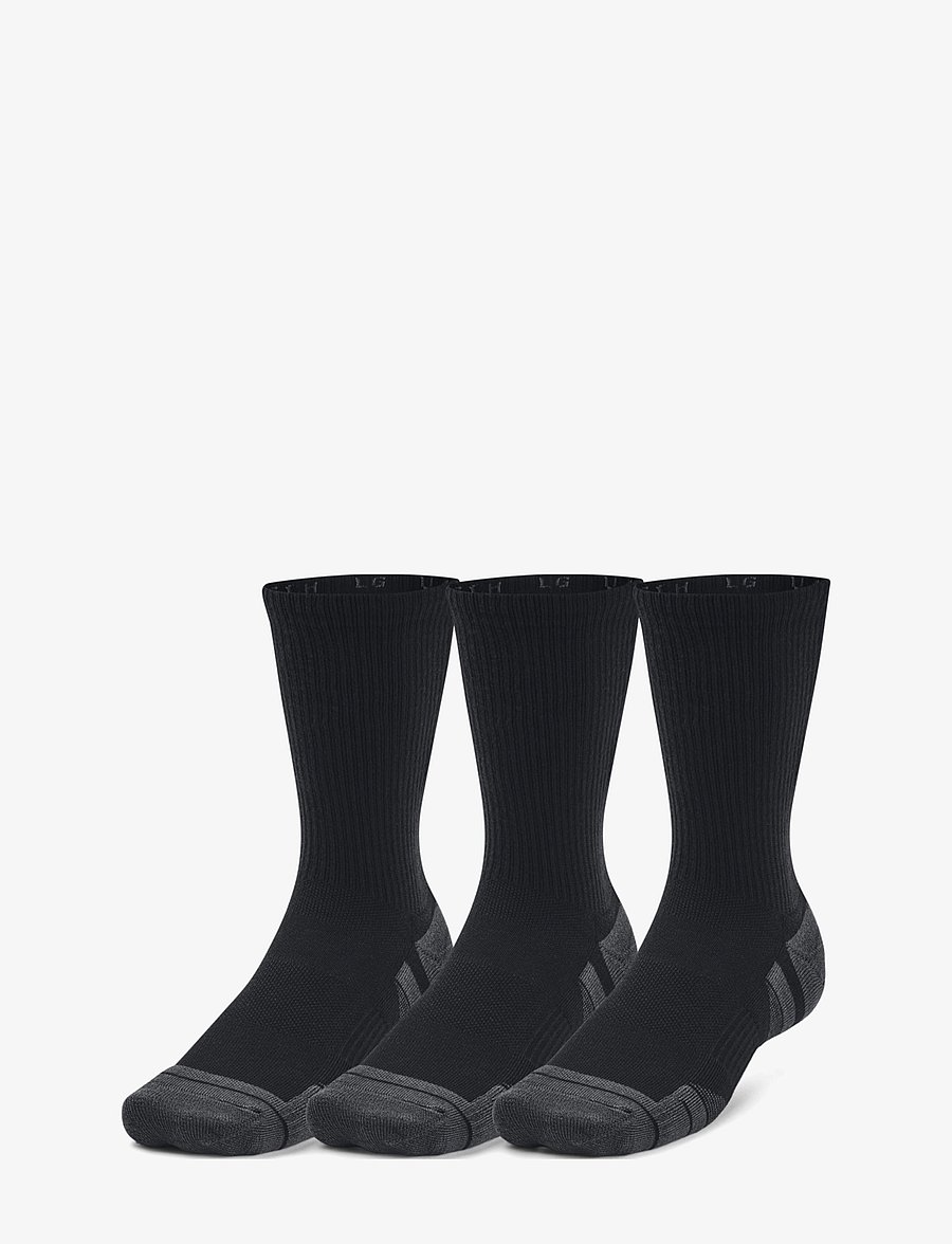 Under Armour - UA Performance Tech 3pk Crew - träningsstrumpor - black - 0