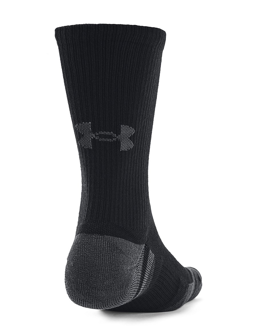 Under Armour - UA Performance Tech 3pk Crew - träningsstrumpor - black - 1