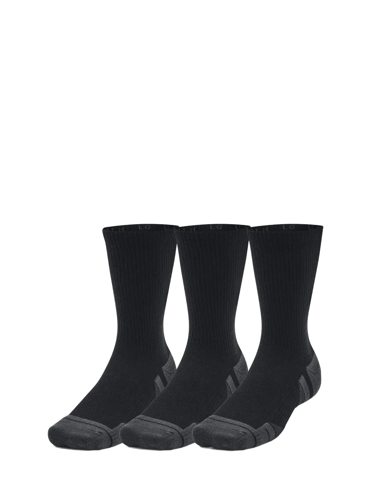 Under Armour - UA Performance Tech 3pk Crew - träningsstrumpor - black - 2