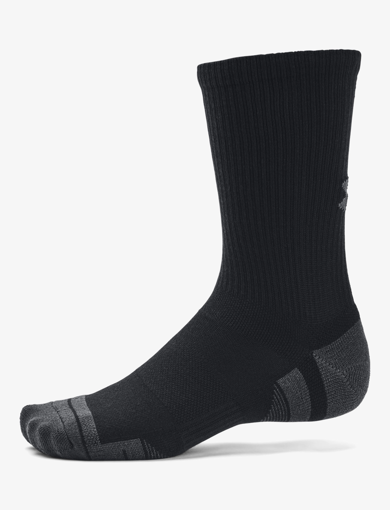 Under Armour - UA Performance Tech 3pk Crew - träningsstrumpor - black - 3