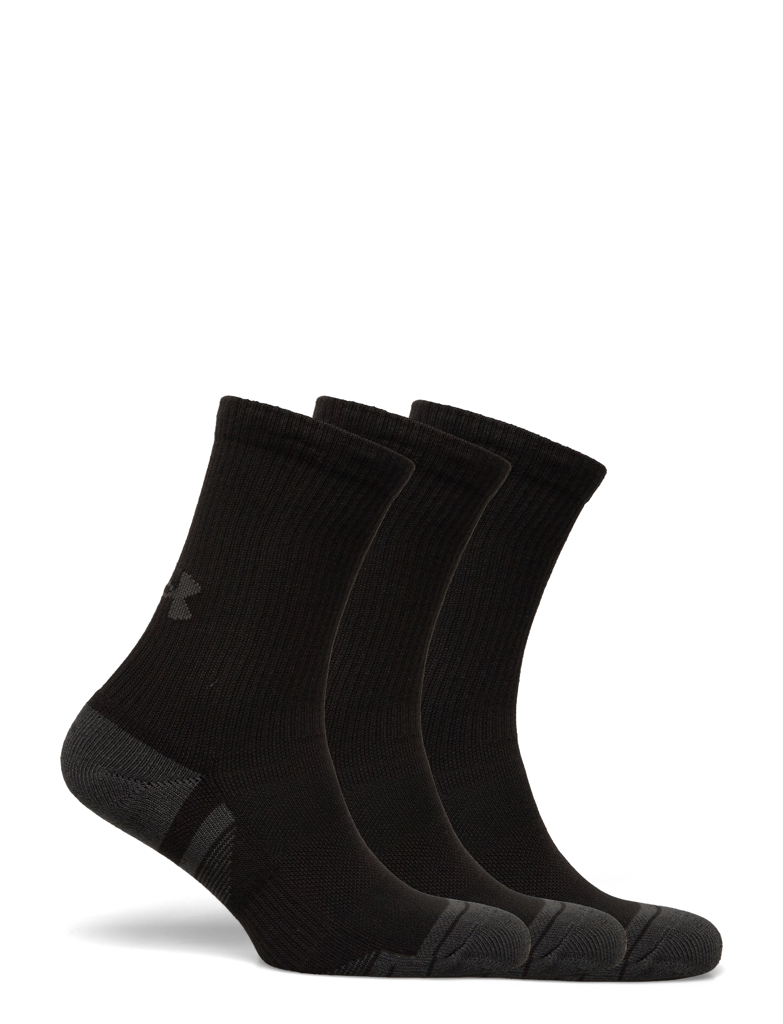 Under Armour - UA Performance Tech 3pk Crew - träningsstrumpor - black - 4