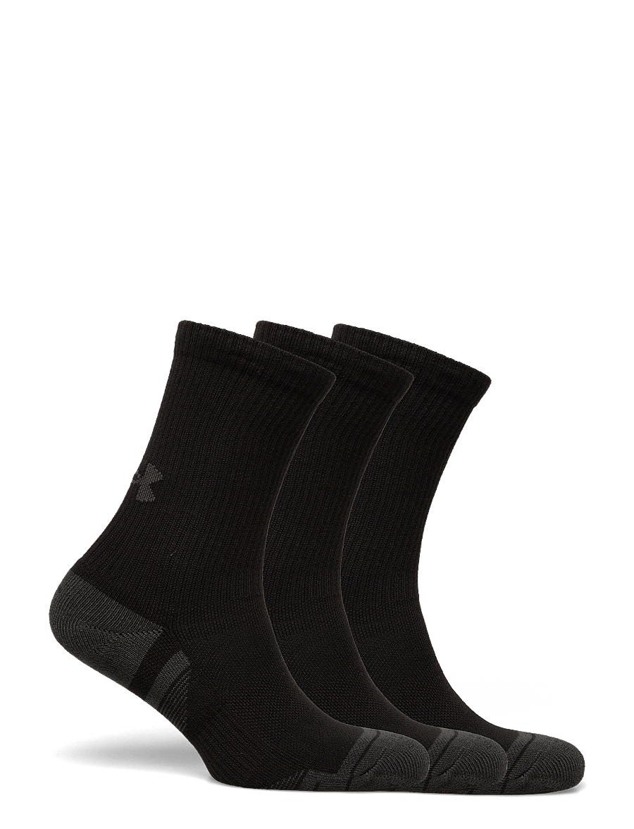 Under Armour - UA Performance Tech 3pk Crew - träningsstrumpor - black - 4