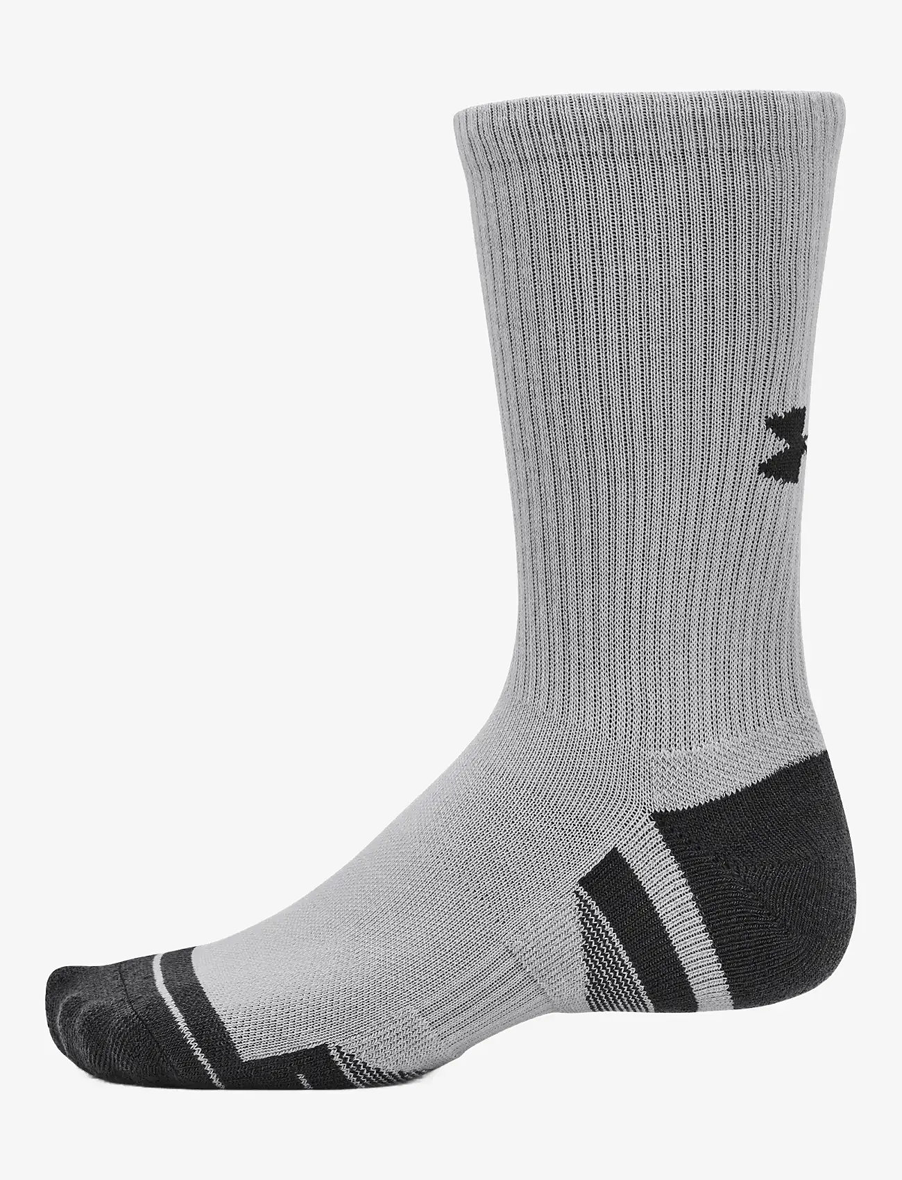 Under Armour - UA Performance Tech 3pk Crew - träningsstrumpor - mod gray - 2