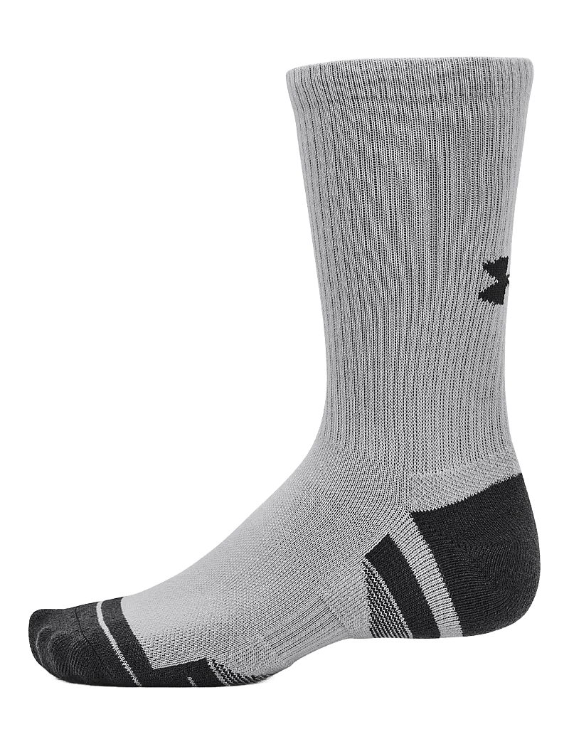 Under Armour - UA Performance Tech 3pk Crew - träningsstrumpor - mod gray - 2