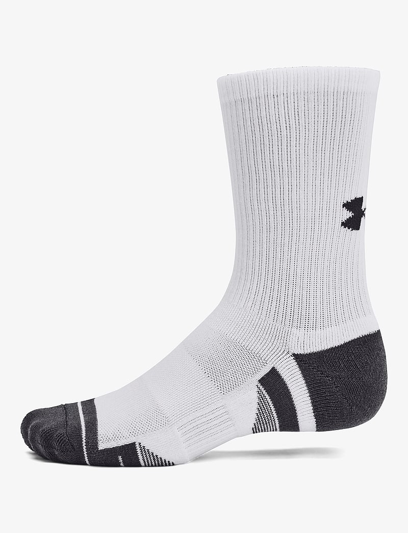 Under Armour - UA Performance Tech 3pk Crew - träningsstrumpor - white - 3