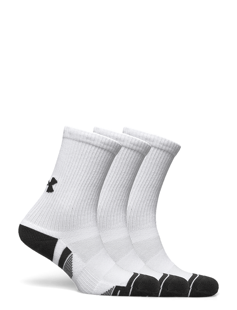 Under Armour - UA Performance Tech 3pk Crew - träningsstrumpor - white - 4