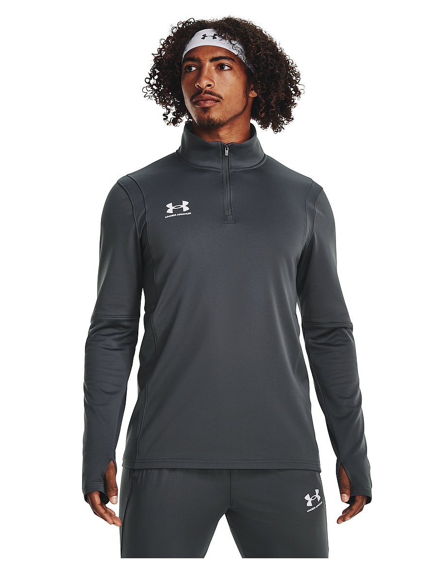 Under Armour - UA M's Ch. Midlayer - sweatshirts - castlerock - 3