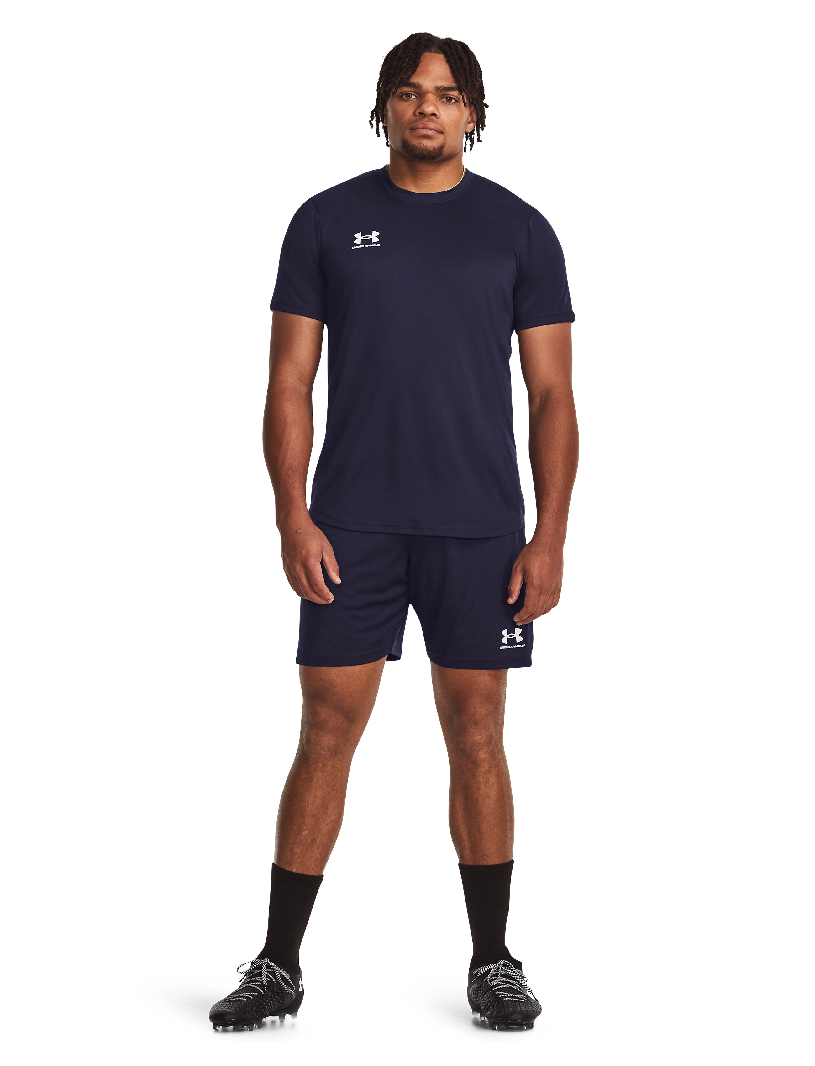 Under Armour - UA M's Ch. Train SS - t-shirts - midnight navy - 4