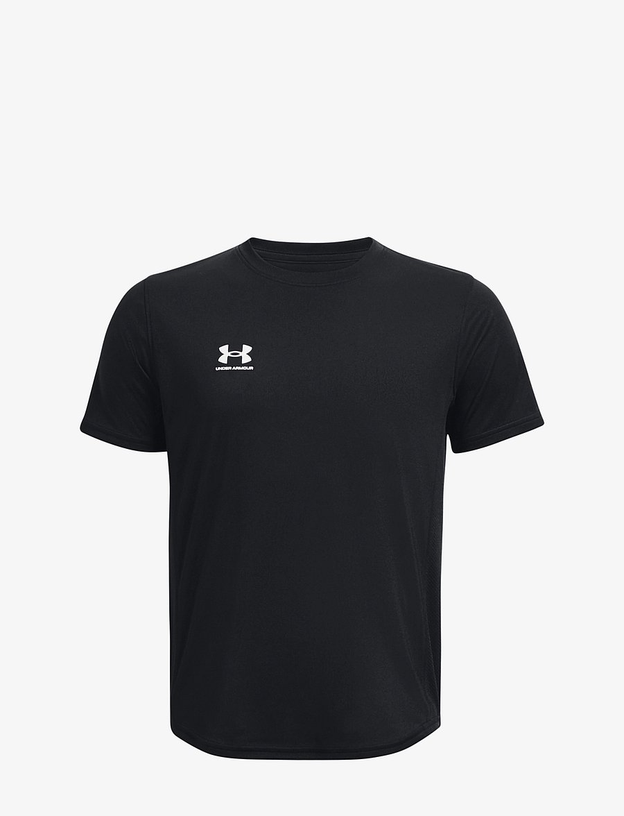 Under Armour - UA B's Challenger Train SS - topy sportowe - black - 0