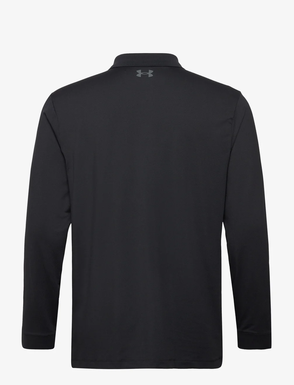 Under Armour - UA Performance 3.0 LS Polo - oberteile & t-shirts - black - 2