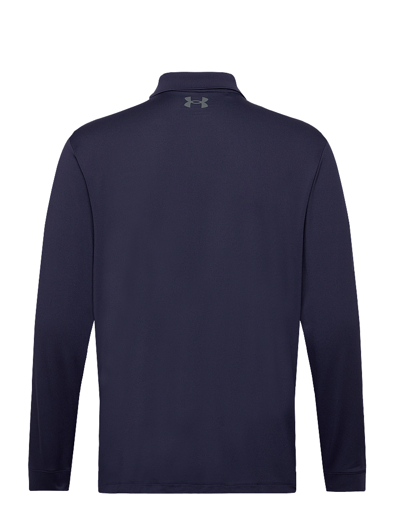 Under Armour - UA Performance 3.0 LS Polo - toppe & t-shirts - midnight navy - 2