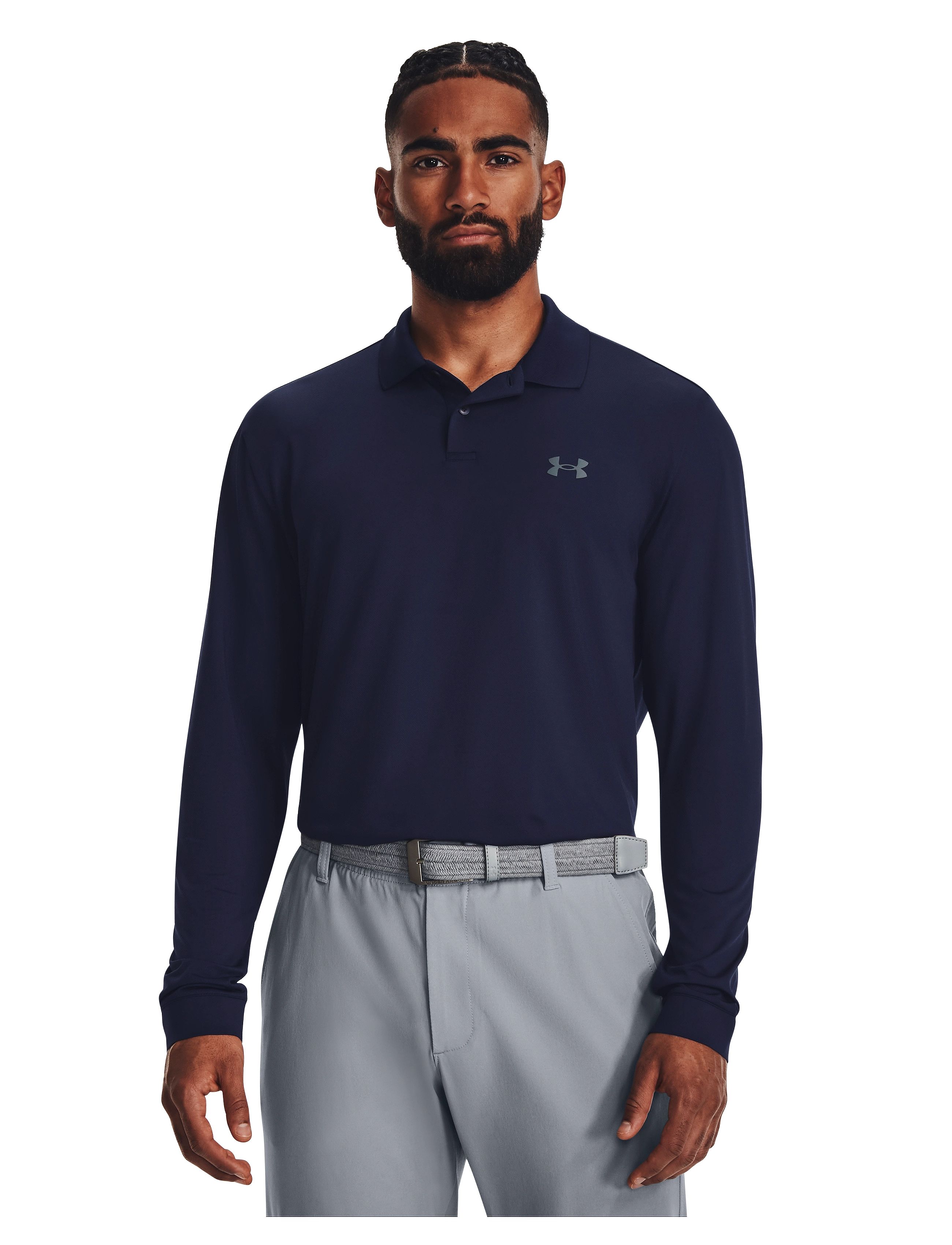 Under Armour - UA Performance 3.0 LS Polo - midnight navy - 3