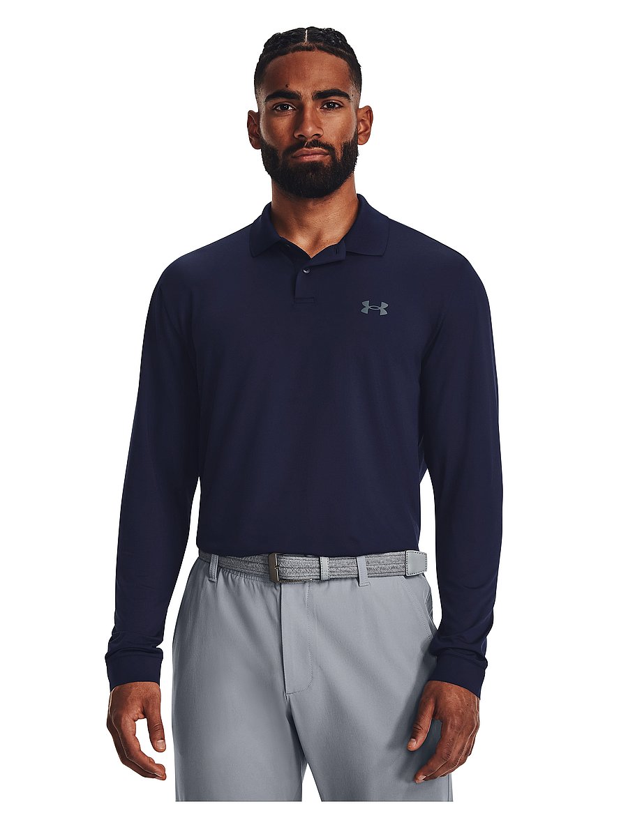 Under Armour - UA Performance 3.0 LS Polo - midnight navy - 3