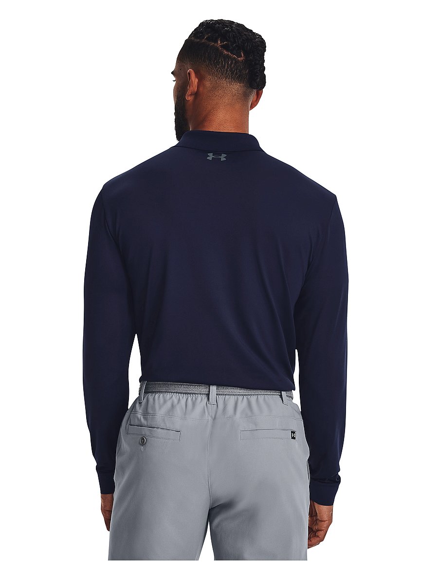 Under Armour - UA Performance 3.0 LS Polo - midnight navy - 4