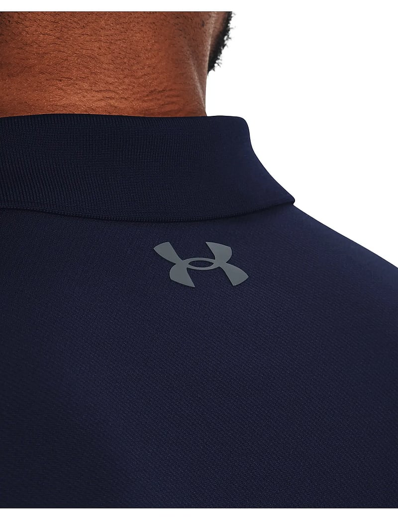 Under Armour - UA Performance 3.0 LS Polo - toppe & t-shirts - midnight navy - 5