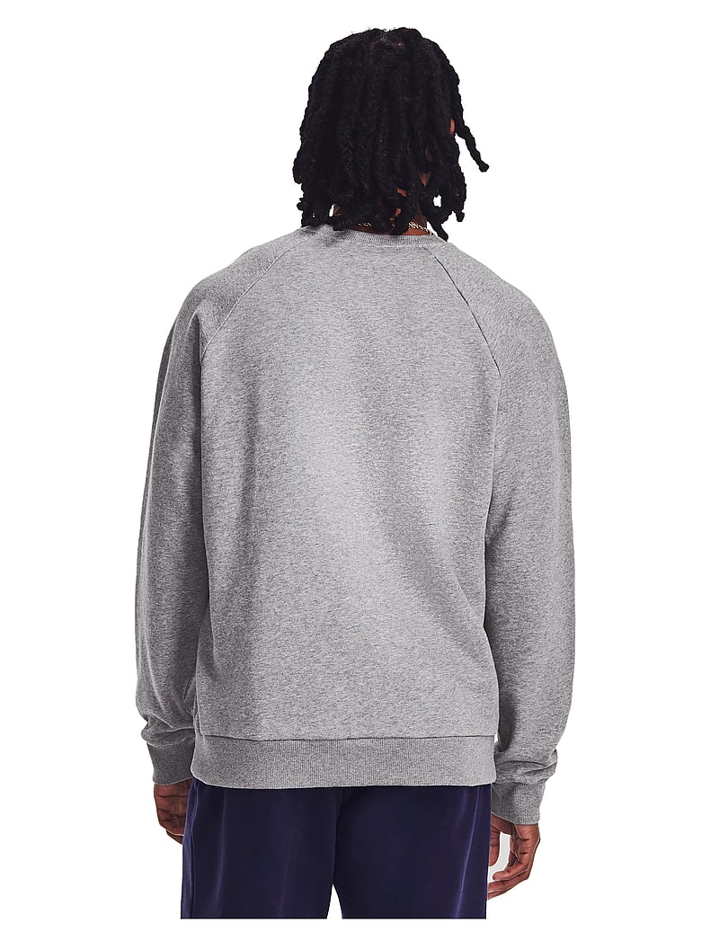 Under Armour - UA Rival Fleece Crew - sweaters - castlerock light heather - 3