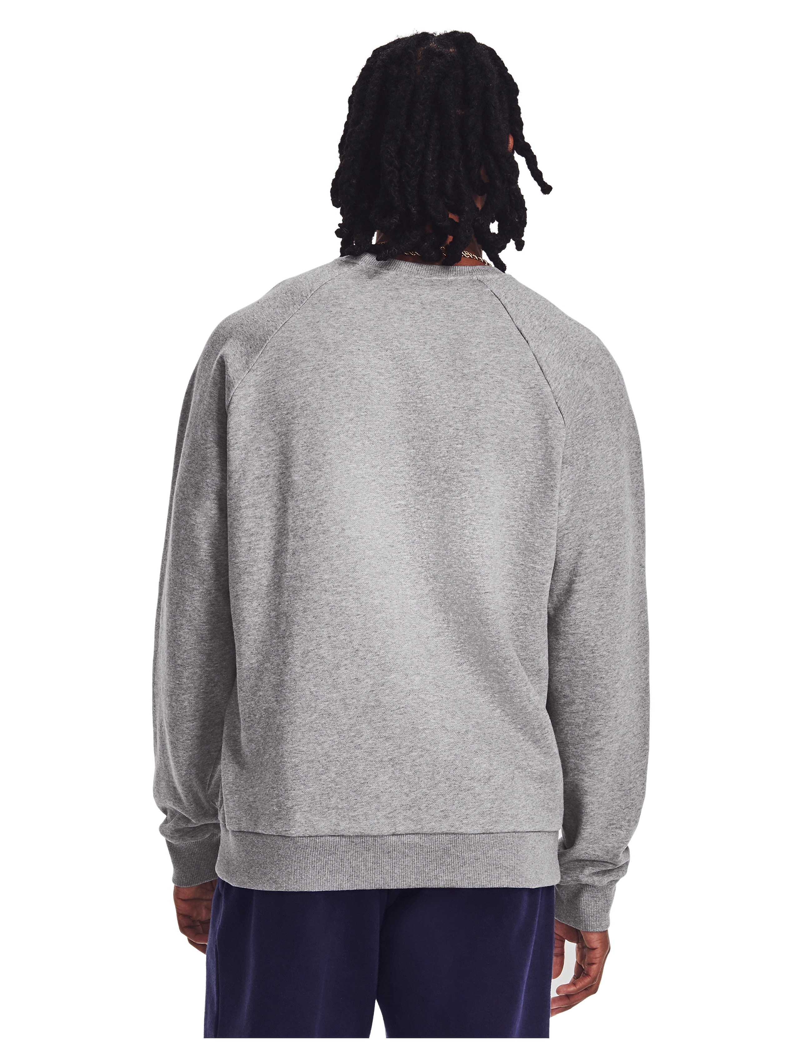 Under Armour - UA Rival Fleece Crew - sport - castlerock light heather - 3