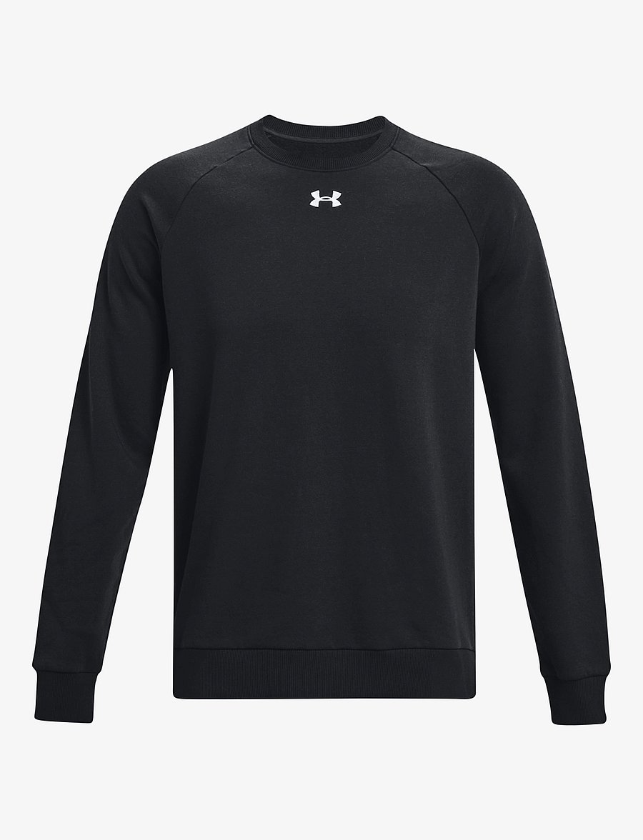 Under Armour - UA Rival Fleece Crew - oberteile - black - 1