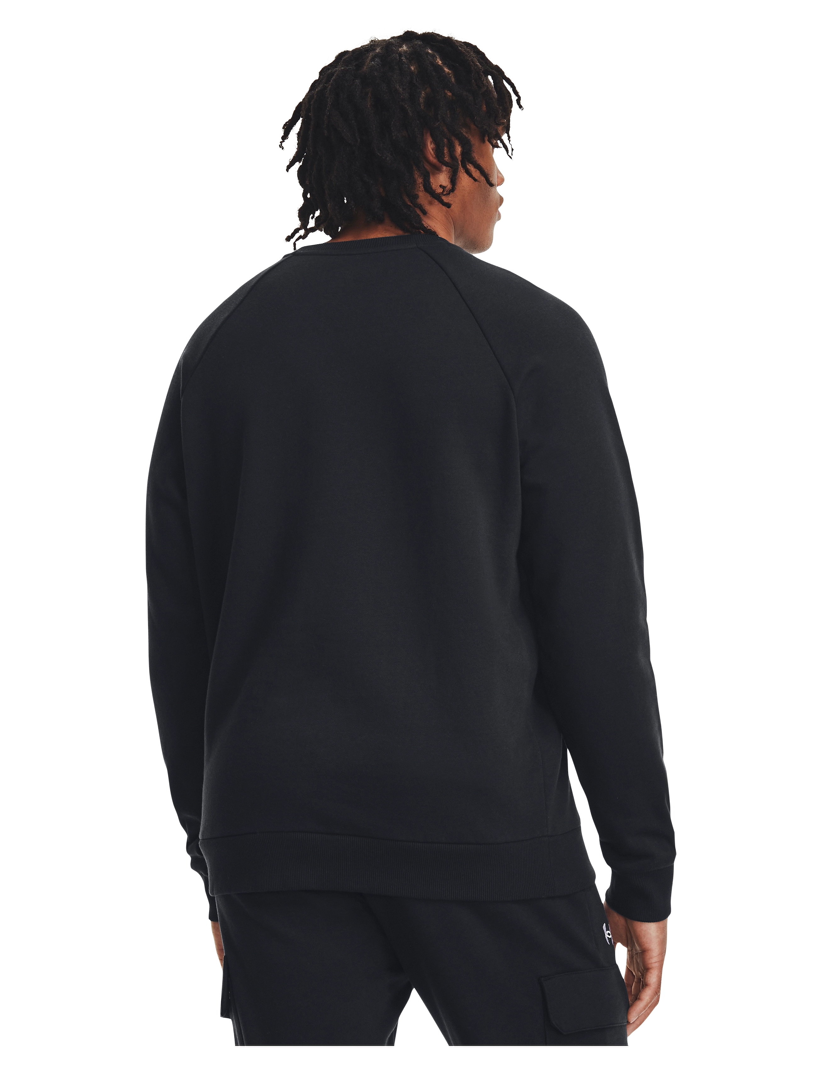Under Armour - UA Rival Fleece Crew - tops - black - 4