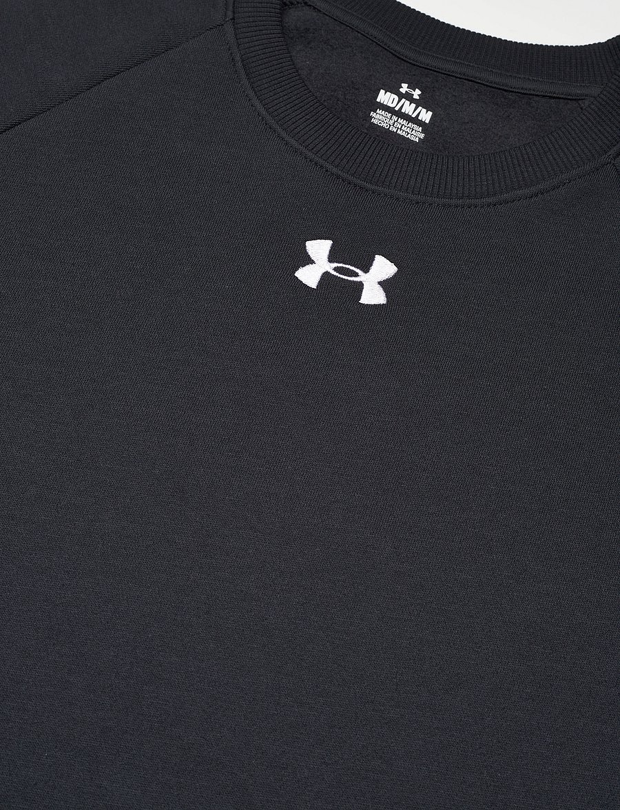 Under Armour - UA Rival Fleece Crew - oberteile - black - 5