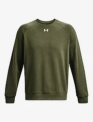 Under Armour - UA Rival Fleece Crew - sweatshirts - marine od green - 0