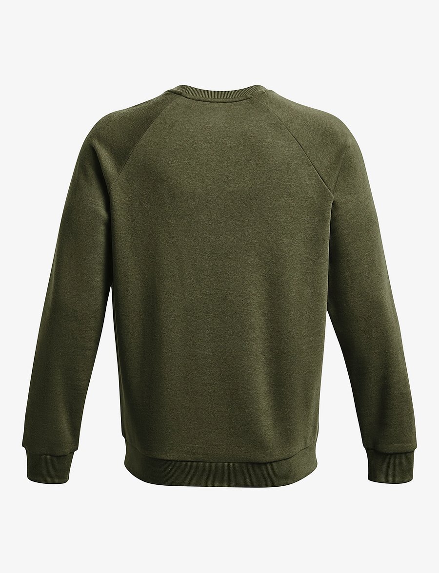 Under Armour - UA Rival Fleece Crew - oberteile - marine od green - 2
