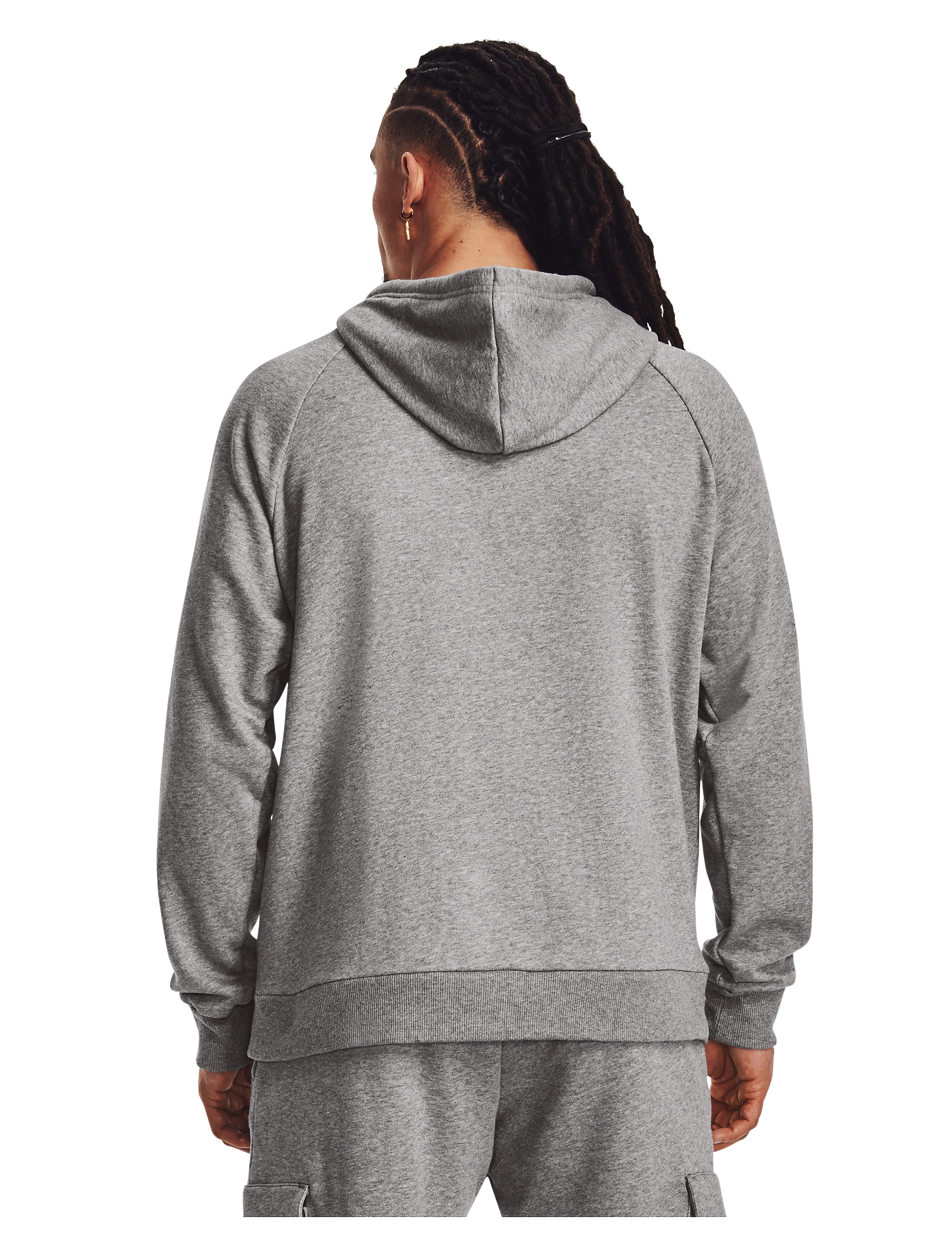 Under Armour - UA Rival Fleece Hoodie - overdele - castlerock light heather - 3
