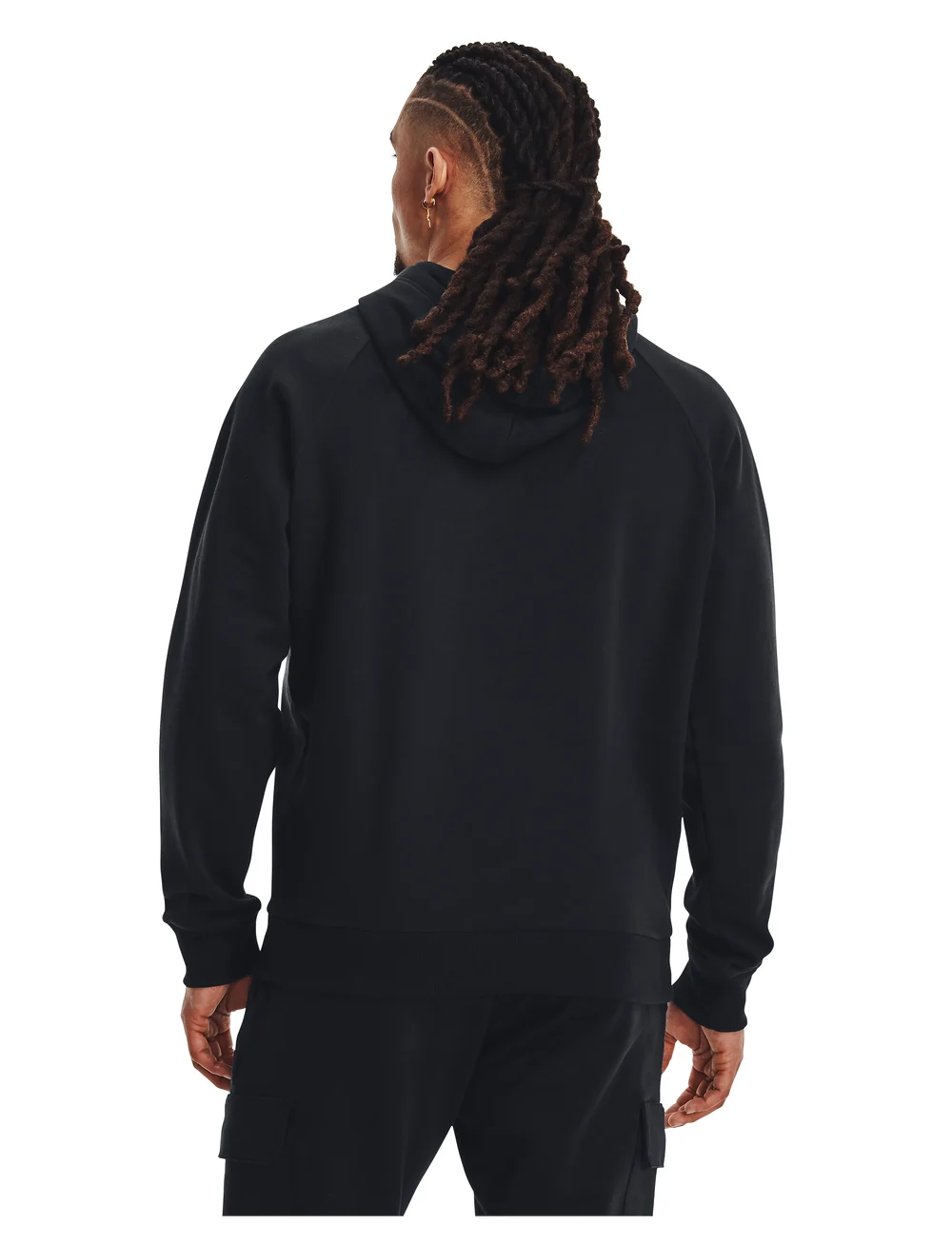 Under Armour - UA Rival Fleece Hoodie - huvtröjor - black - 4