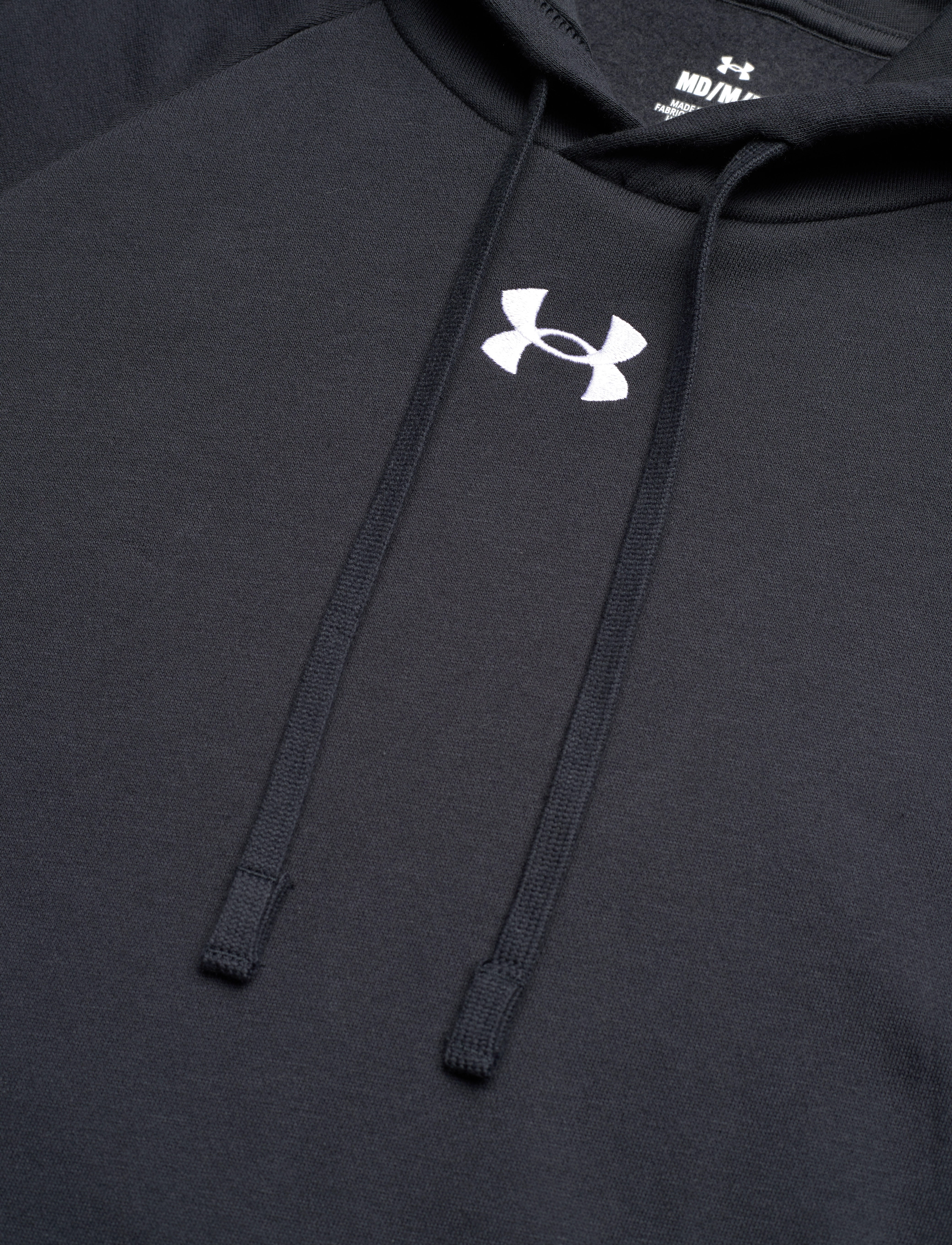 Under Armour - UA Rival Fleece Hoodie - sweatshirts - black - 5