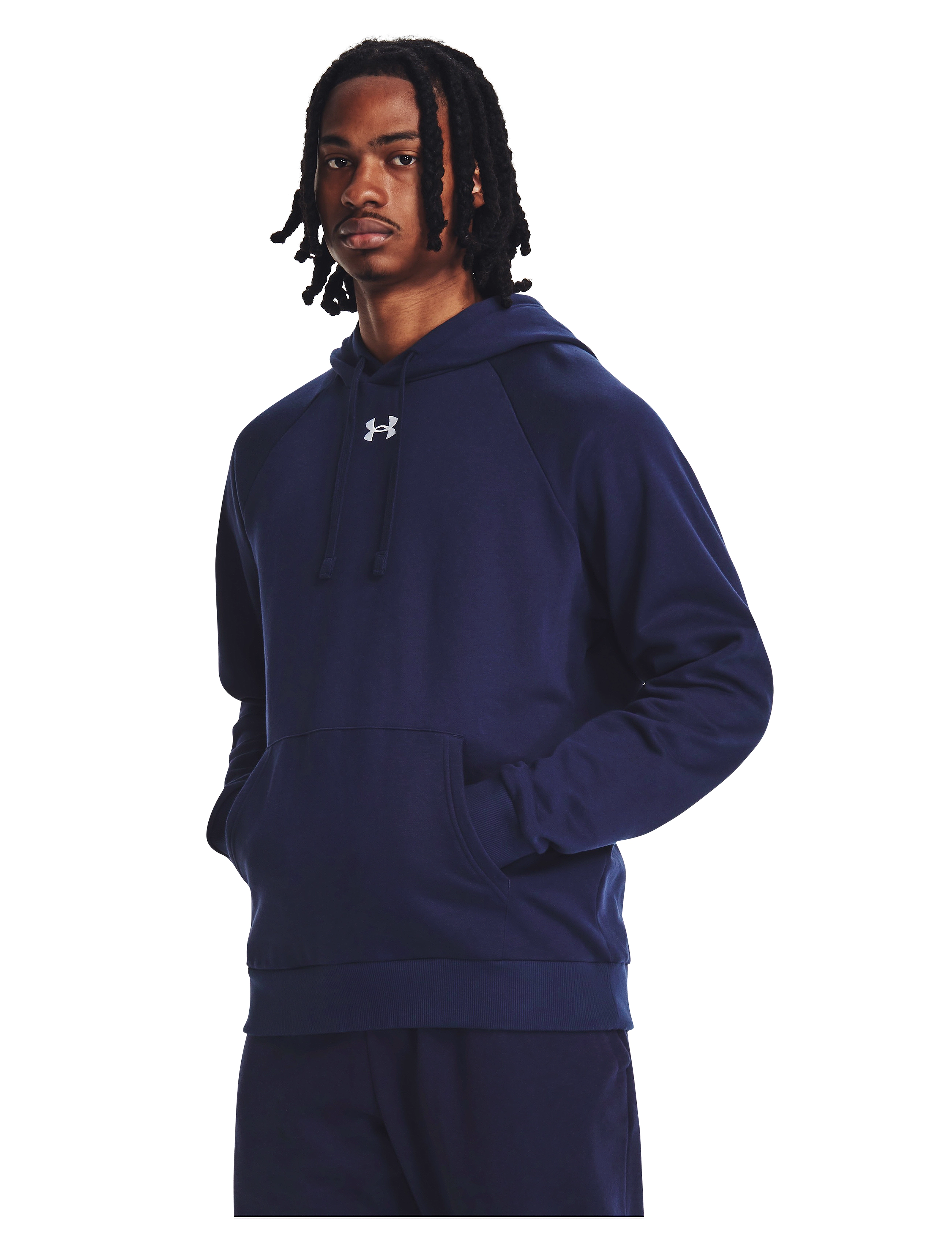 Under Armour - UA Rival Fleece Hoodie - viršutinės dalies drabužiai - midnight navy - 3