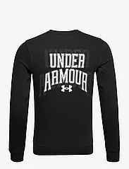 Under Armour - UA Rival Terry Graphic Crew - klær - black - 2