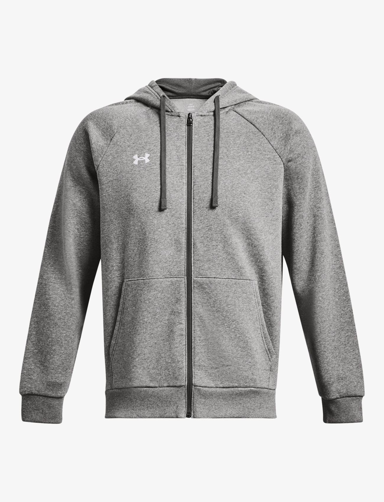 Under Armour - UA Rival Fleece FZ Hoodie - oberteile - castlerock light heather - 2