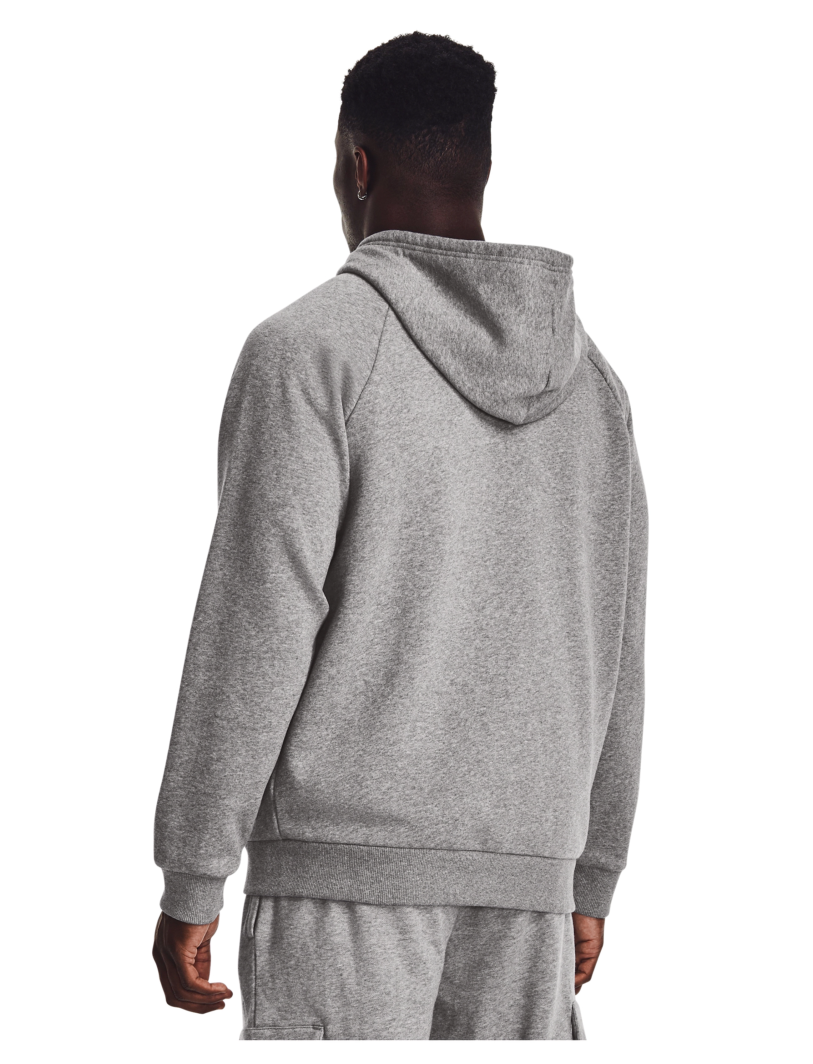 Under Armour - UA Rival Fleece FZ Hoodie - oberteile - castlerock light heather - 4