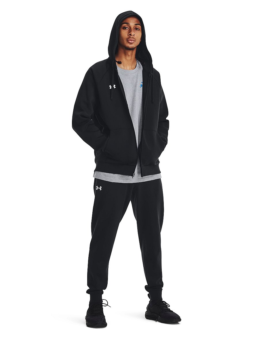 Under Armour - UA Rival Fleece FZ Hoodie - overdele - black - 0