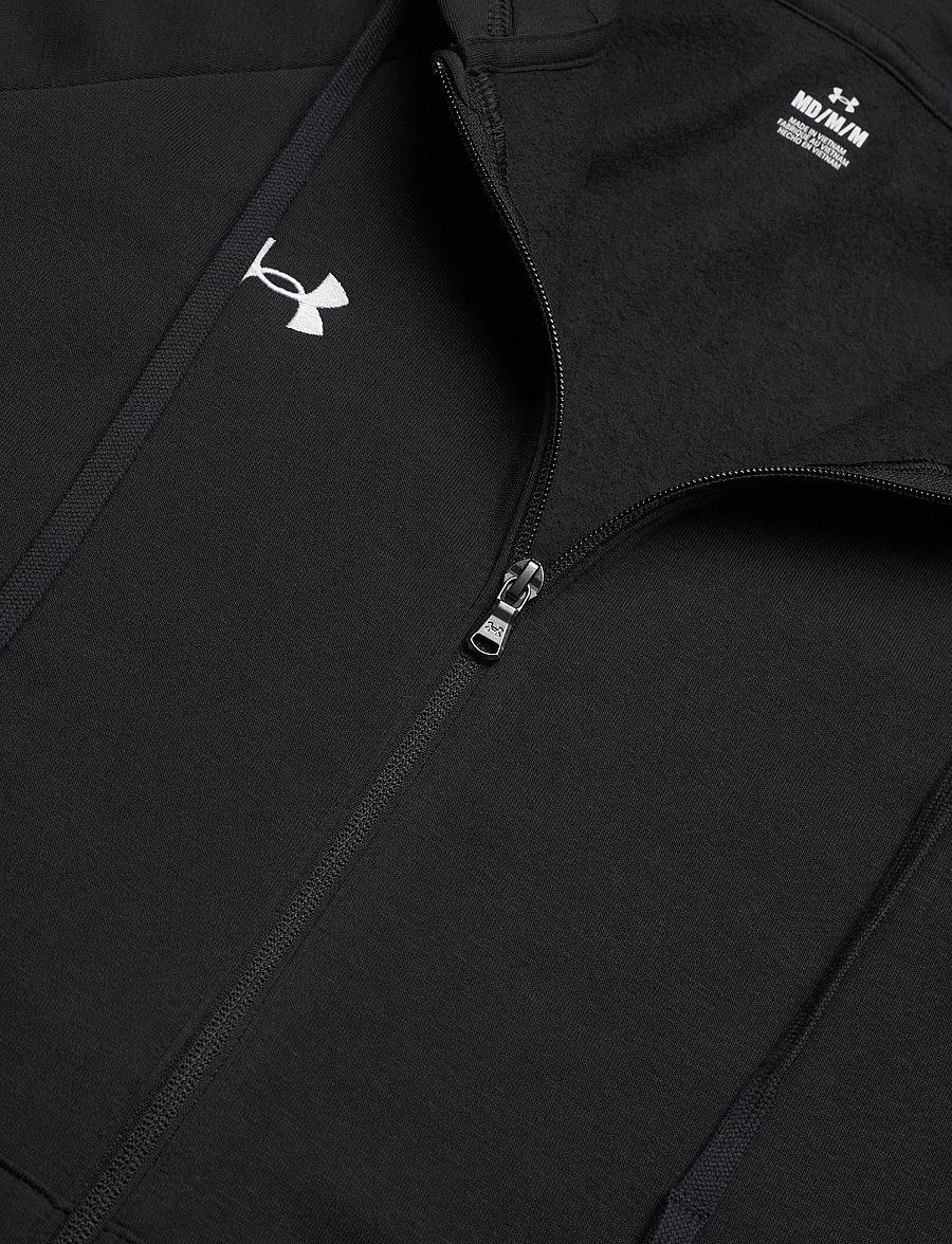 Under Armour - UA Rival Fleece FZ Hoodie - overdele - black - 5