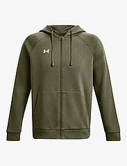 Under Armour - UA Rival Fleece FZ Hoodie - hoodies - marine od green - 0