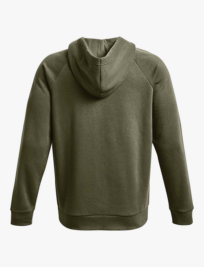 Under Armour - UA Rival Fleece FZ Hoodie - huvtröjor - marine od green - 2