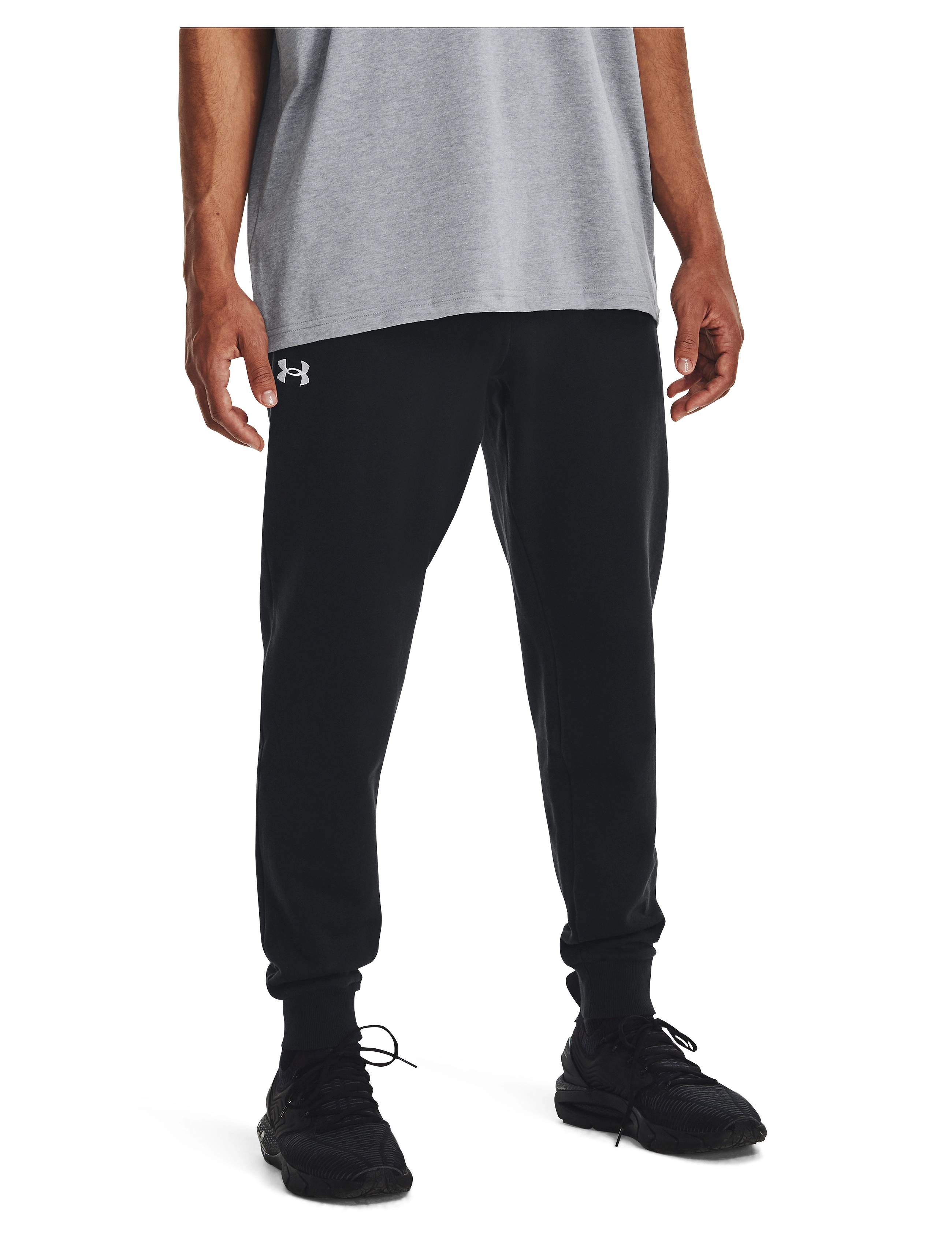 Under Armour - UA Rival Fleece Joggers - sweatpants - black - 3