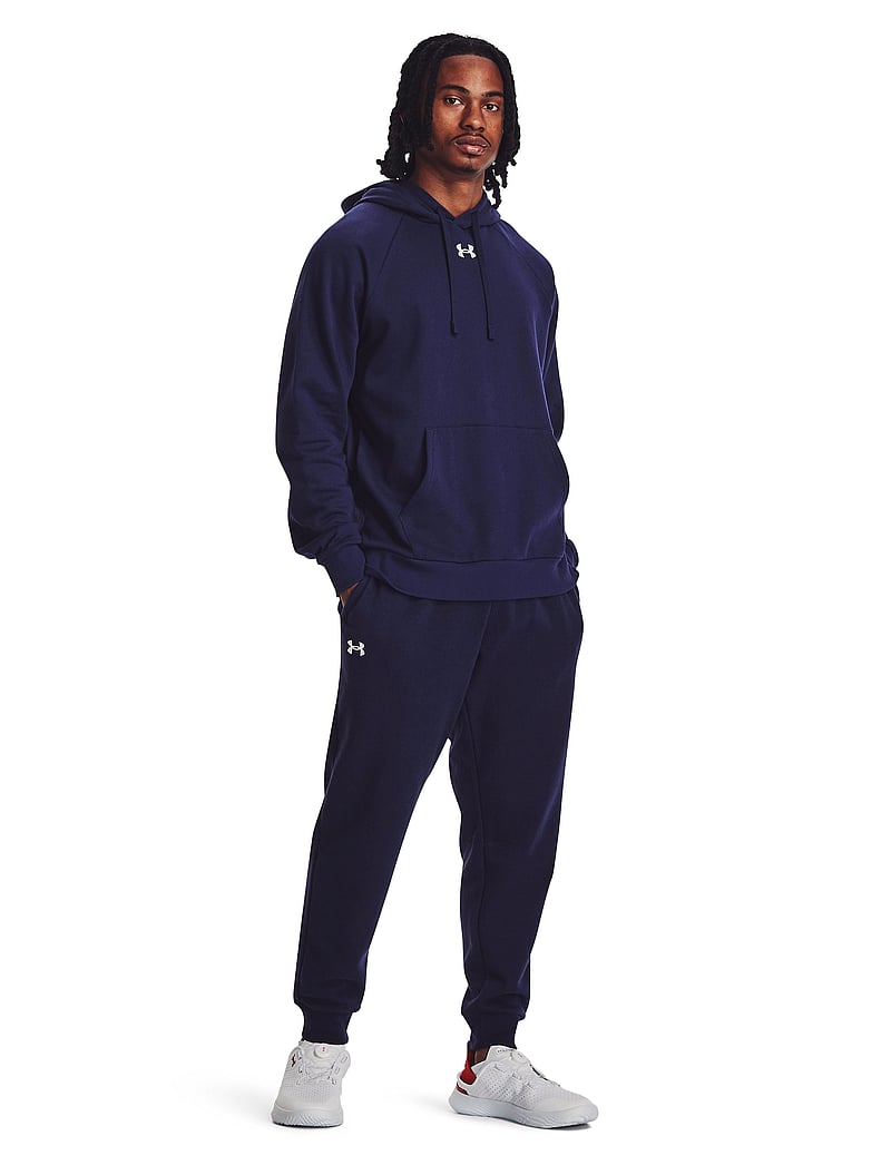 Under Armour - UA Rival Fleece Joggers - bukser - midnight navy - 4