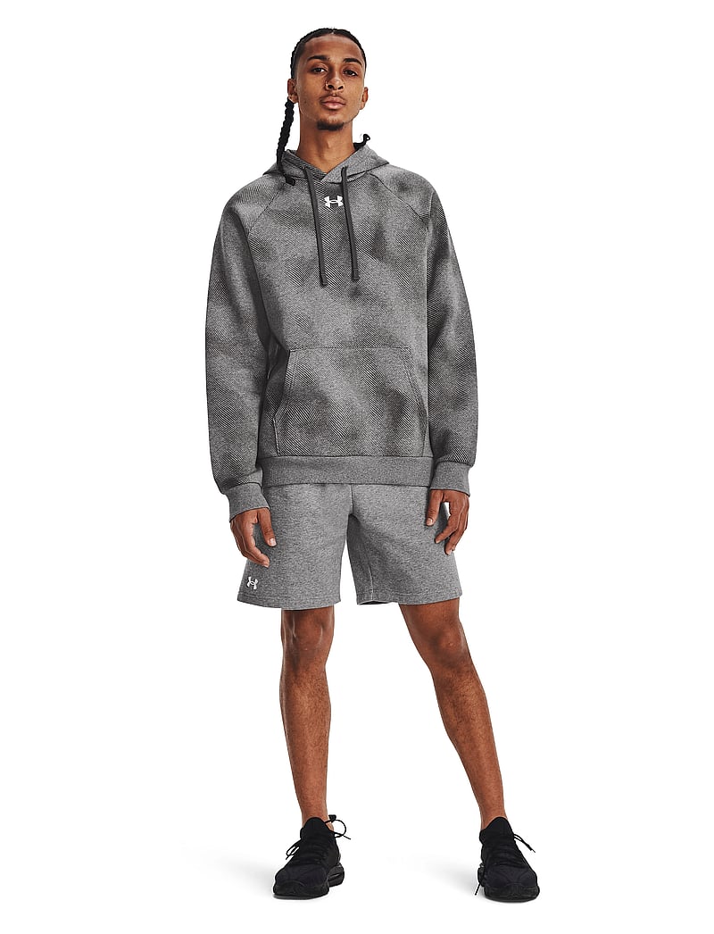 Under Armour - UA Rival Fleece Shorts - hosen - castlerock light heather - 0